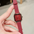 Chinese-style alloy women's watch with various dial colour options and 8mm thickness
