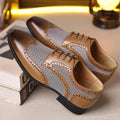 Men's black houndstooth plaid canvas casual shoes with a rubber sole and square toe.