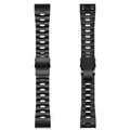 Garmin Jiaming and Fenix series replacement watch strap in silver, black and titanium colours