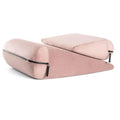 High-density sponge triangle pad pillow with embroidery craft in five colours