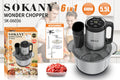 Stainless steel meat grinder machine with 06036 colour and food processing attachments