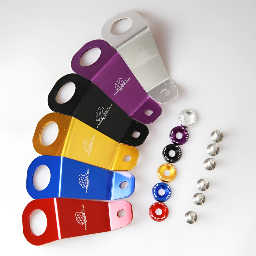 Aluminium alloy radiator bracket for Honda Civic EG in six colour options