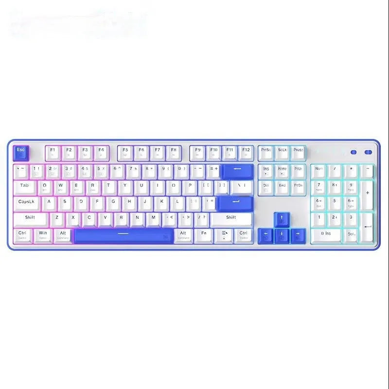 Red Dragon three-mode mechanical keyboard with full 104-key layout in multiple colour options