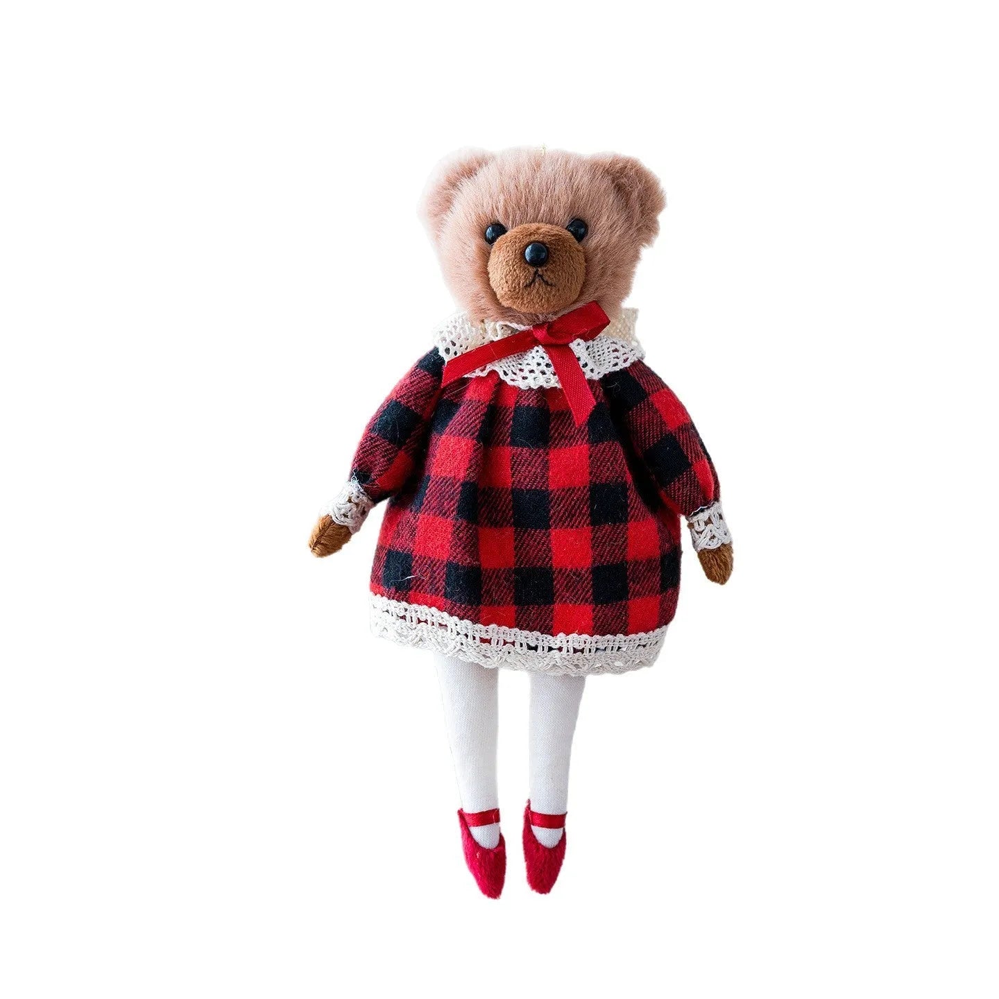 Princess bear and gentleman bear plush doll couple set in soft cloth material
