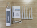 Cross-border tonsillar extractor oral cleaning tools in milky white for dental stone removal