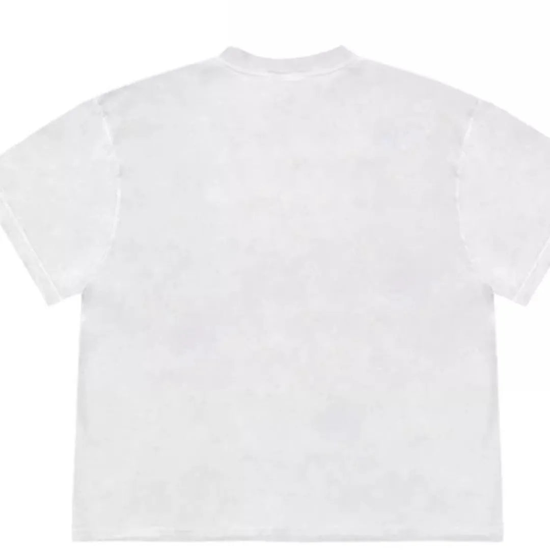 Blueberry fruit patchwork design t-shirt in ice oxygen cotton fabric