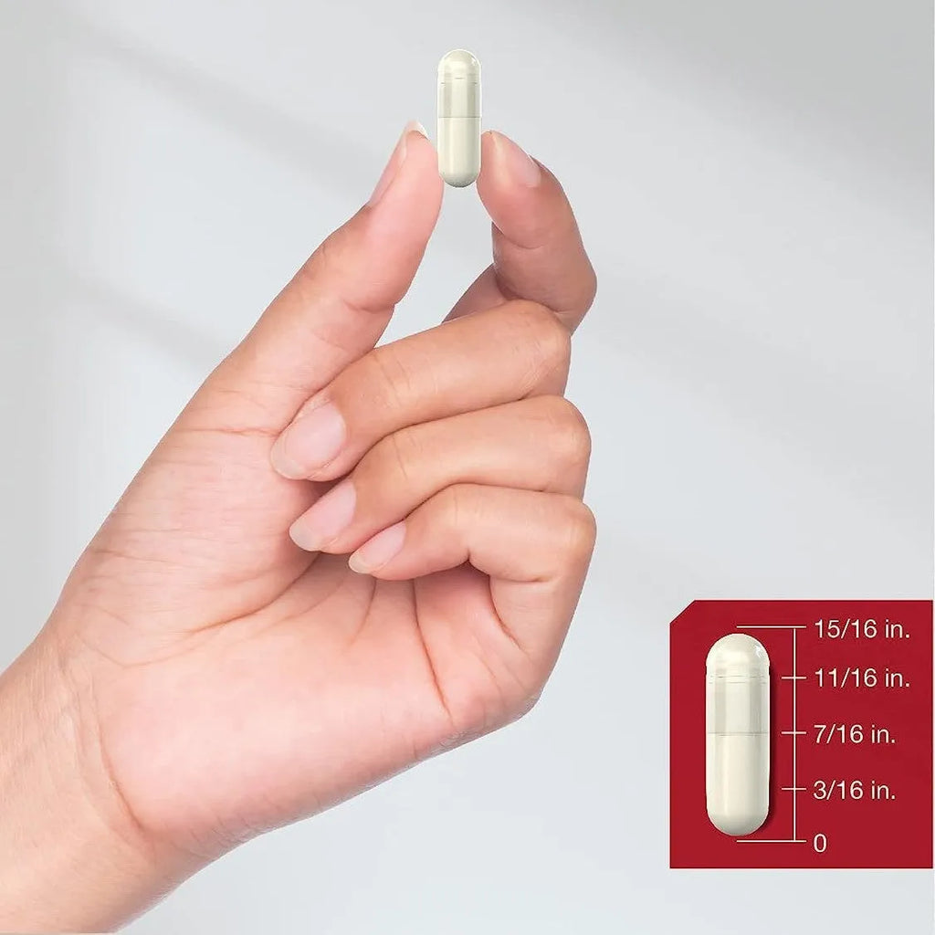 Bottle of 150 apple vinegar capsules for daily health supplementation