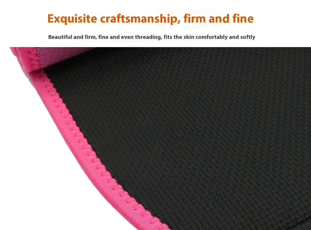 Neoprene lumbar support belt in black, blue or pink for sports fitness and waist protection