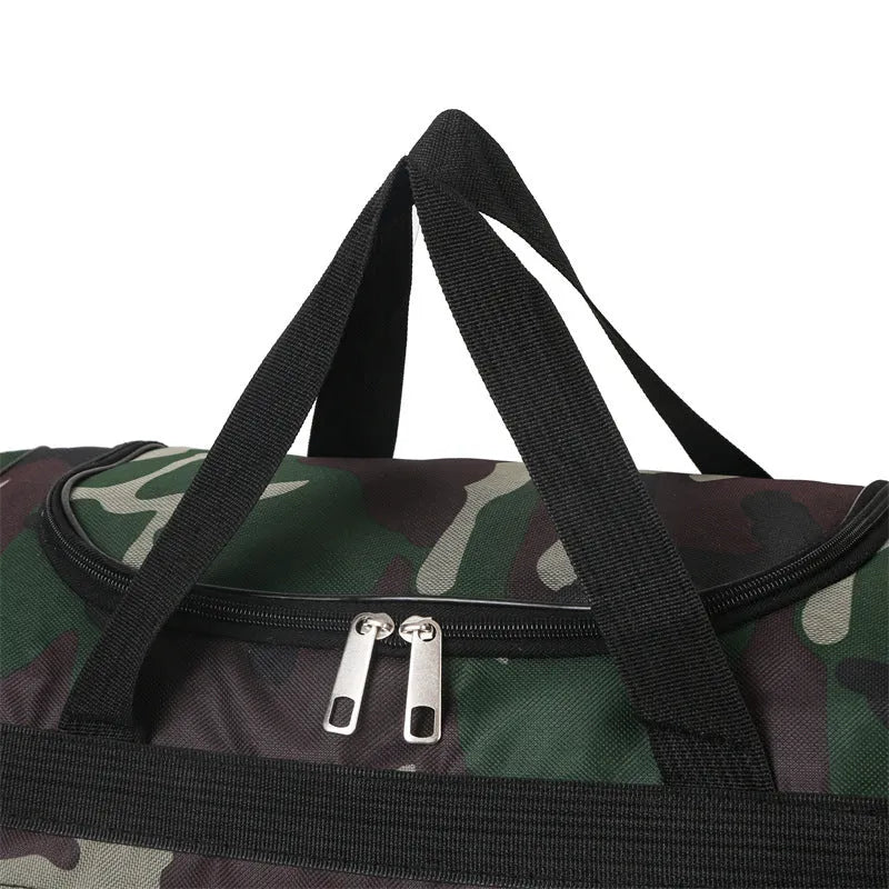 Camouflage pattern waterproof luggage bag with below 20L capacity