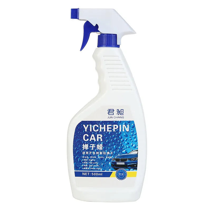 500ml car duster wax spray bottle for automotive paint glazing and oxidation resistance