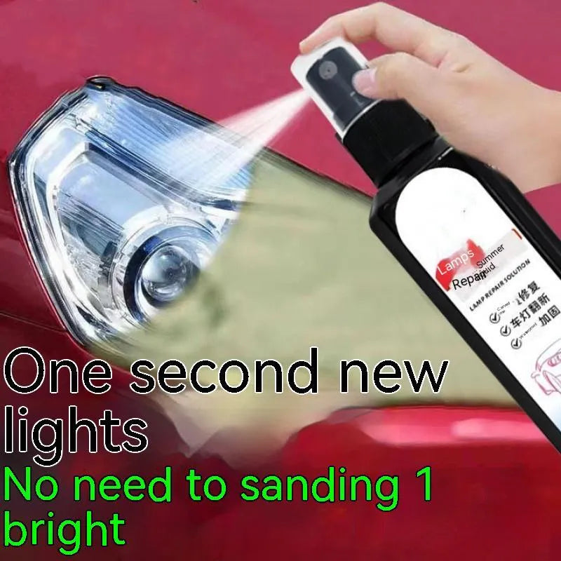 100 ml bottle of car headlight renovation repairing liquid for plastic lenses