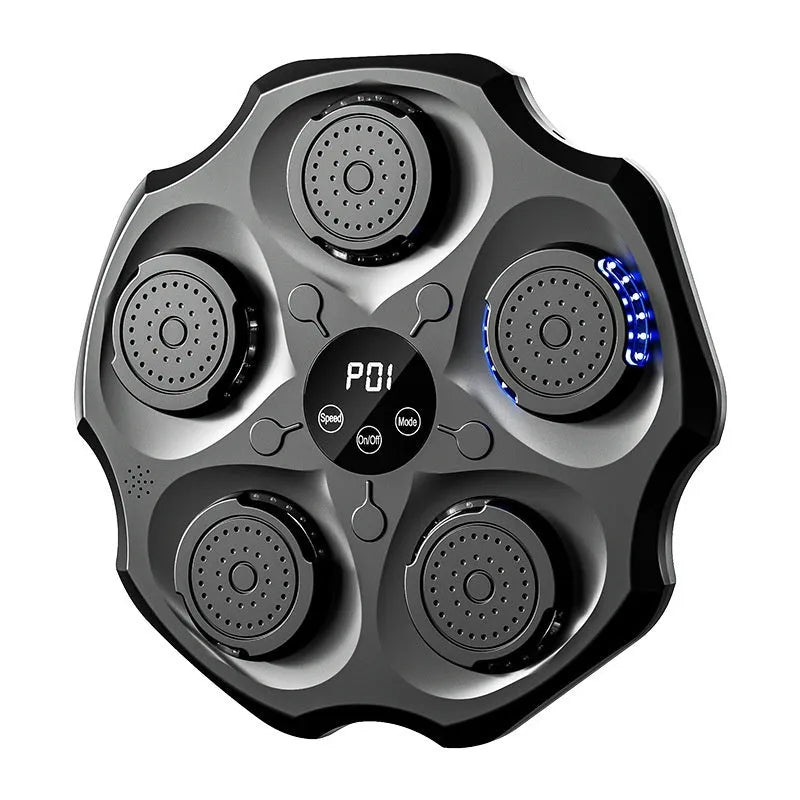 Bluetooth music boxing wall target hanging on wall with intelligent rhythm recognition for home fitness training