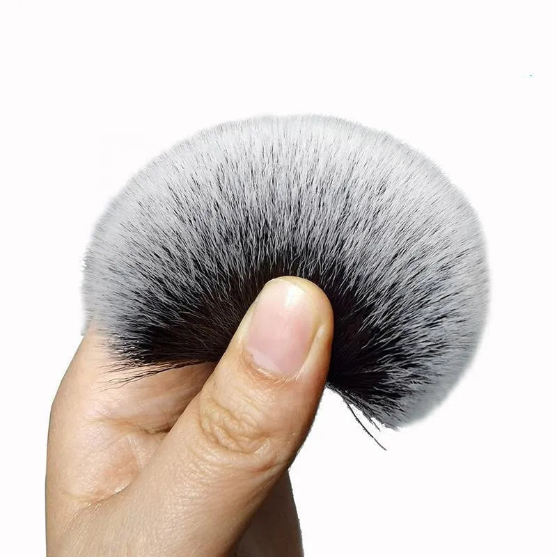 Black car detailing brush with ultra-soft pig hair bristles and a PP handle shown in two sizes: 240mm and 160mm.