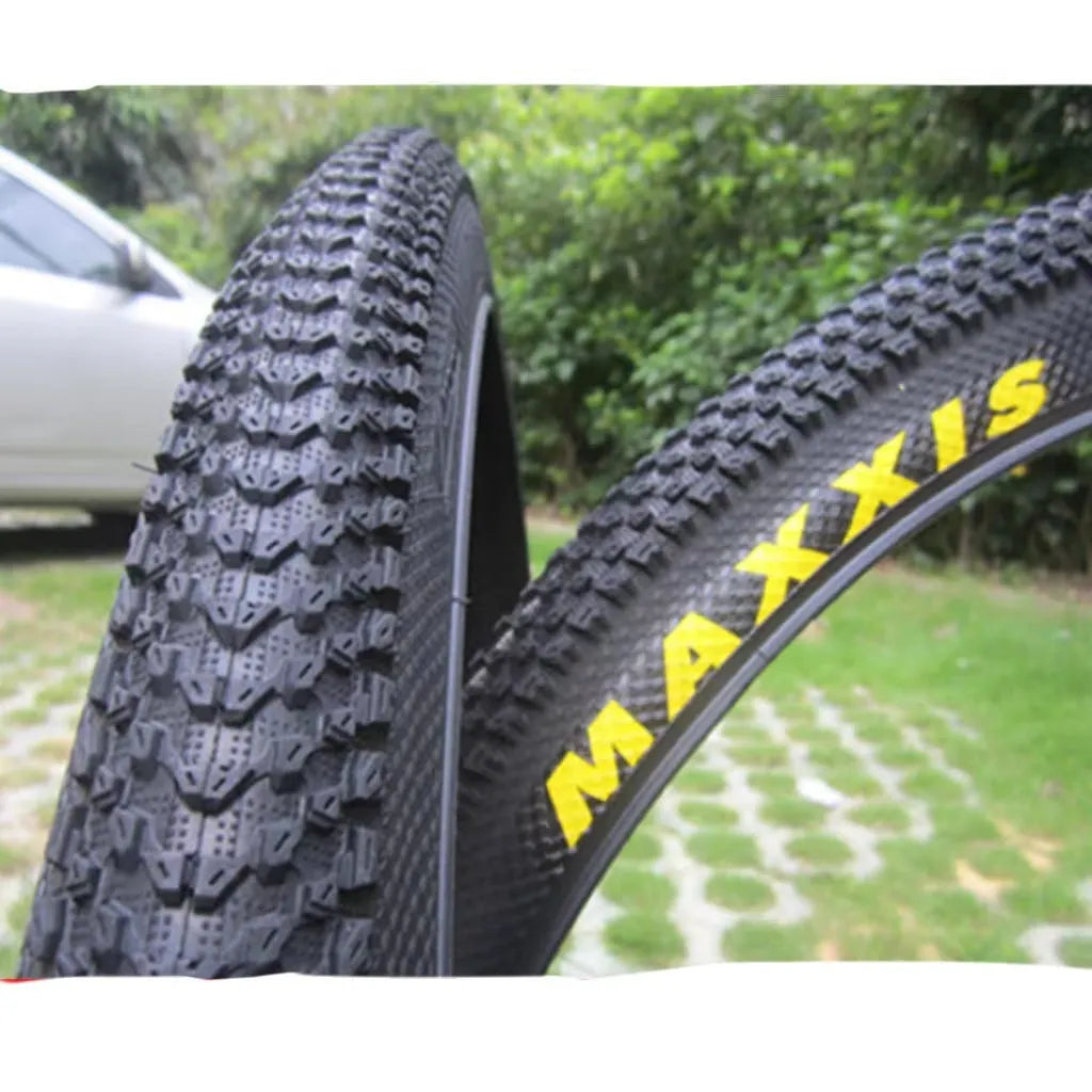 Ultralight mountain bike puncture proof tyre showing tread and available in multiple wheel sizes