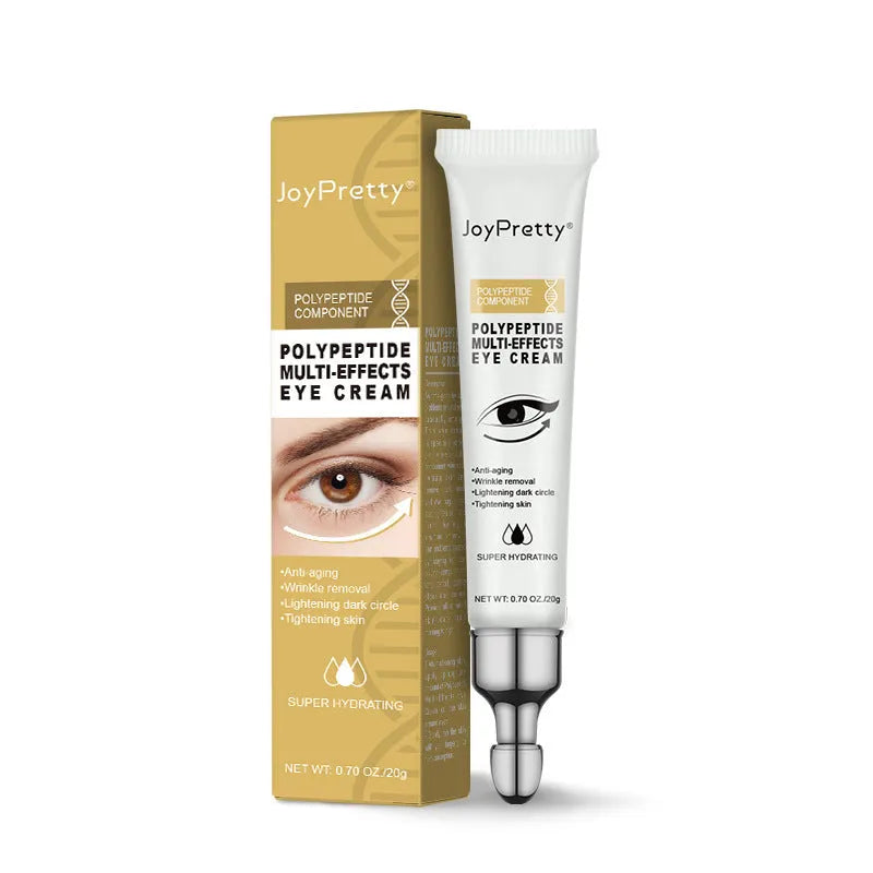 Anti dark circle peptide eye cream in 20g container for under-eye treatment