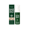 50 ml Hair Helper Spray bottle with a spray nozzle, containing a water-based formula with glycerin and botanical extracts.