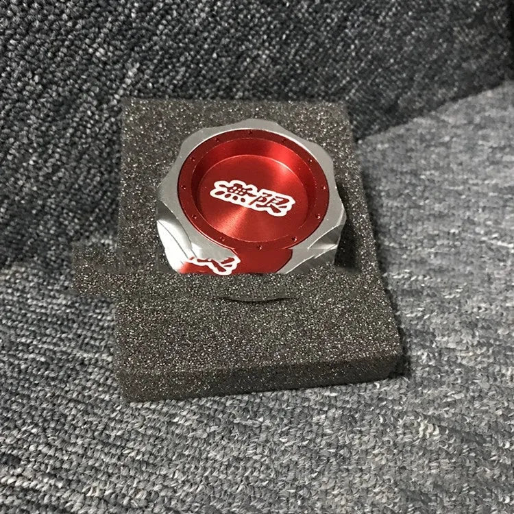 Aluminium alloy oil filler cap for Honda vehicles in six colour options.