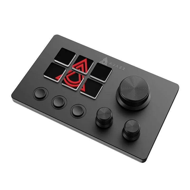 Compact wired gaming keyboard ABS black finish 130x80x60mm type-C connection