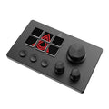 Compact wired gaming keyboard ABS black finish 130x80x60mm type-C connection