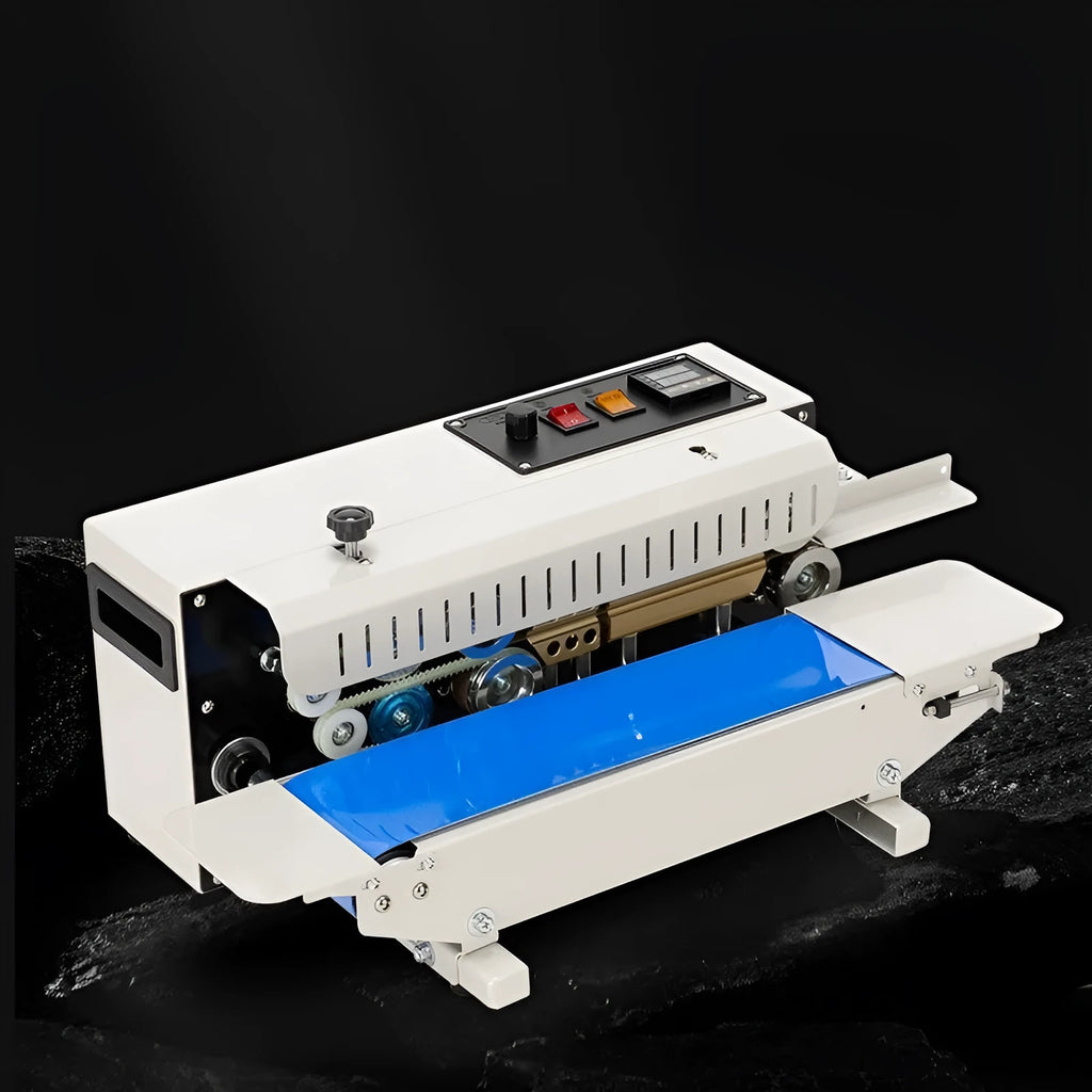 Mini manual sealing machine with steel date stamp for plastic bag food packaging