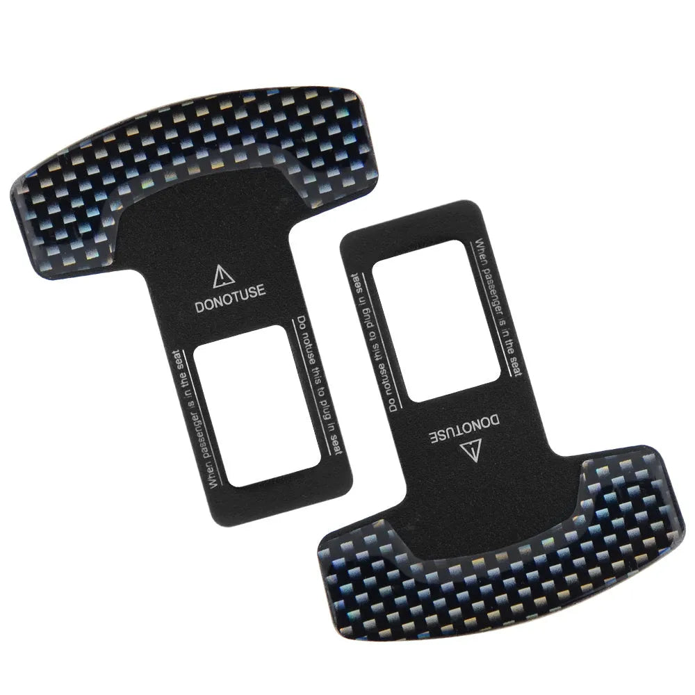 Aluminium bottle opener key chain with 2.1cm lock tongue buckle in frosted carbon fibre finish