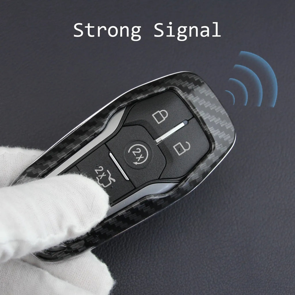 Plastic protective shell for car key remote with single shell design and buckle option