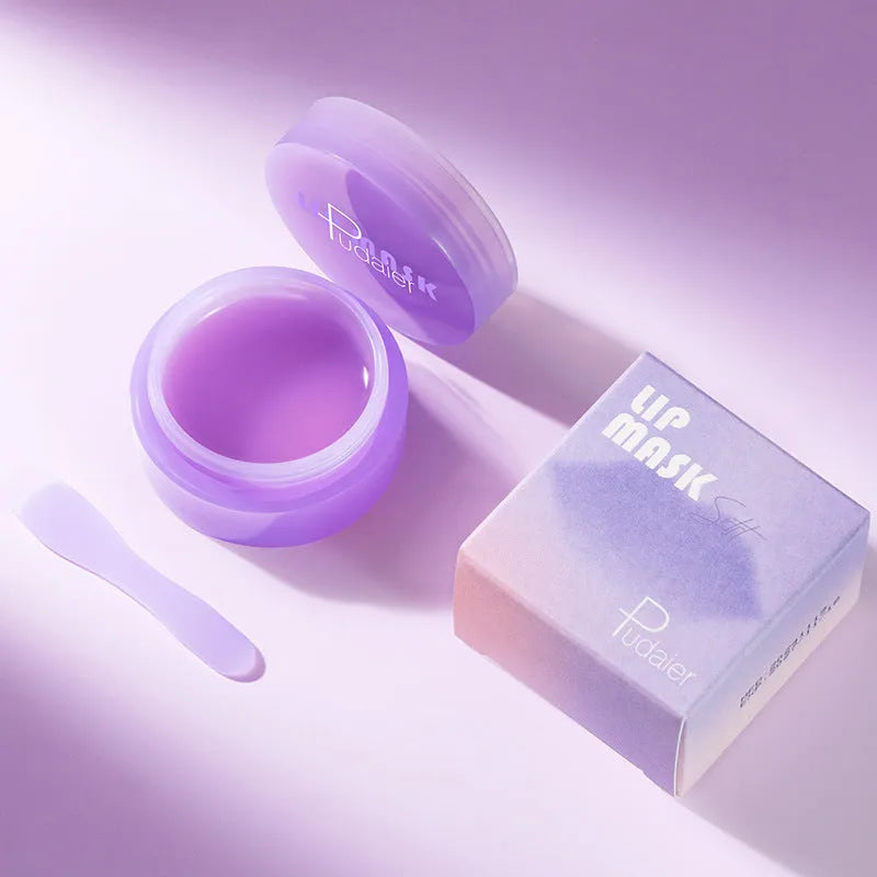 10ml lip balm tube with exfoliating and moisturising properties including scraper tool
