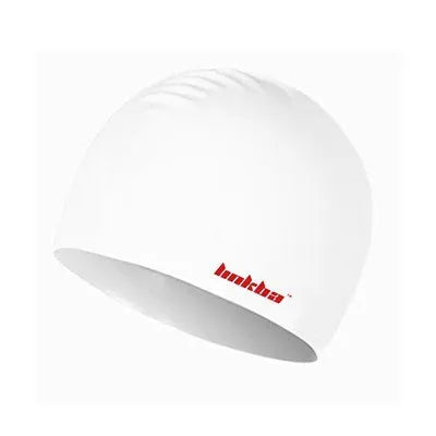 Professional silicone swimming cap with waterproof ear protection in multiple colour options
