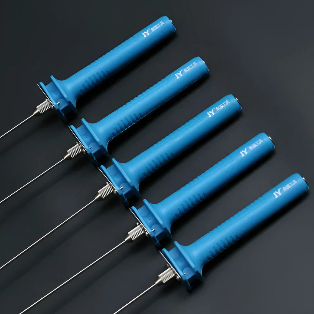 Blue plastic handle electric heating cutter pen for cutting foam and pearl cotton materials