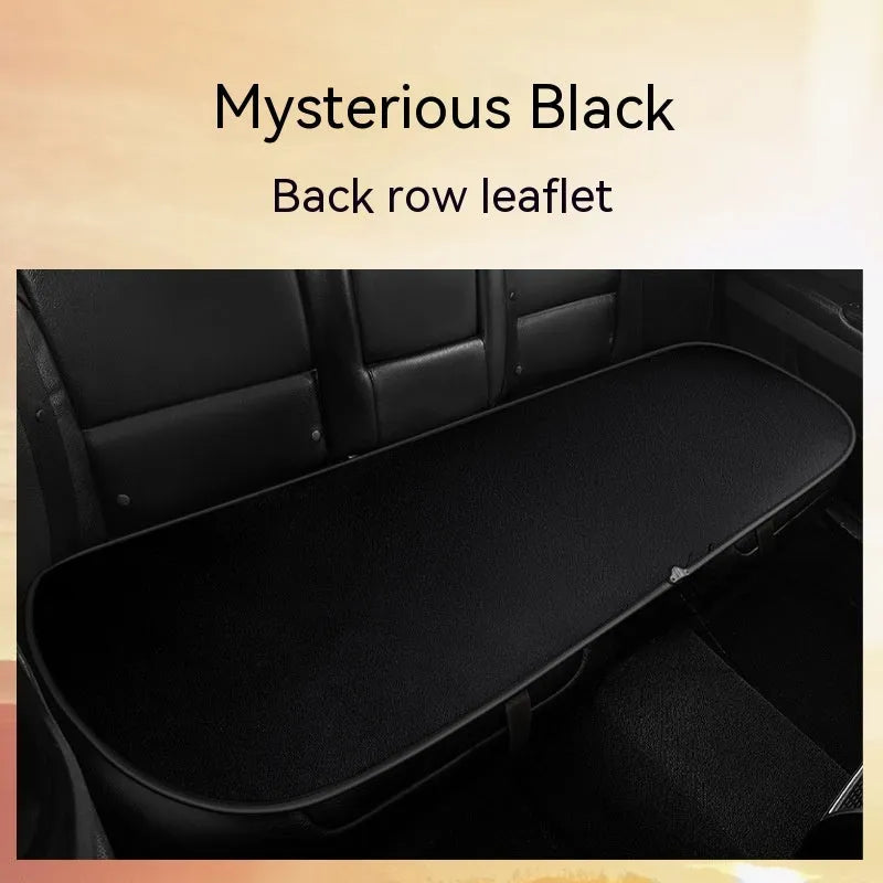 Fashion Simple Auto Heating Cushion in beige with cotton filling for winter car seat warmth