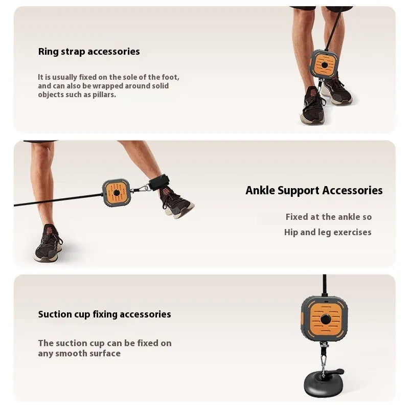 Adjustable power pump chest expander strength training equipment in navy blue colour with ABS plastic construction