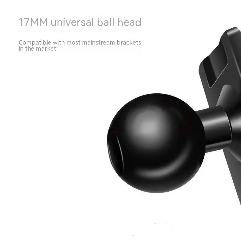 GOODWAY car mobile phone holder snapped onto a dashboard showing 360-degree rotation adjustment.