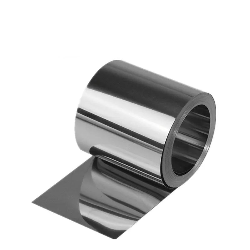 304 stainless steel strip with leather, one metre long, for automotive use.