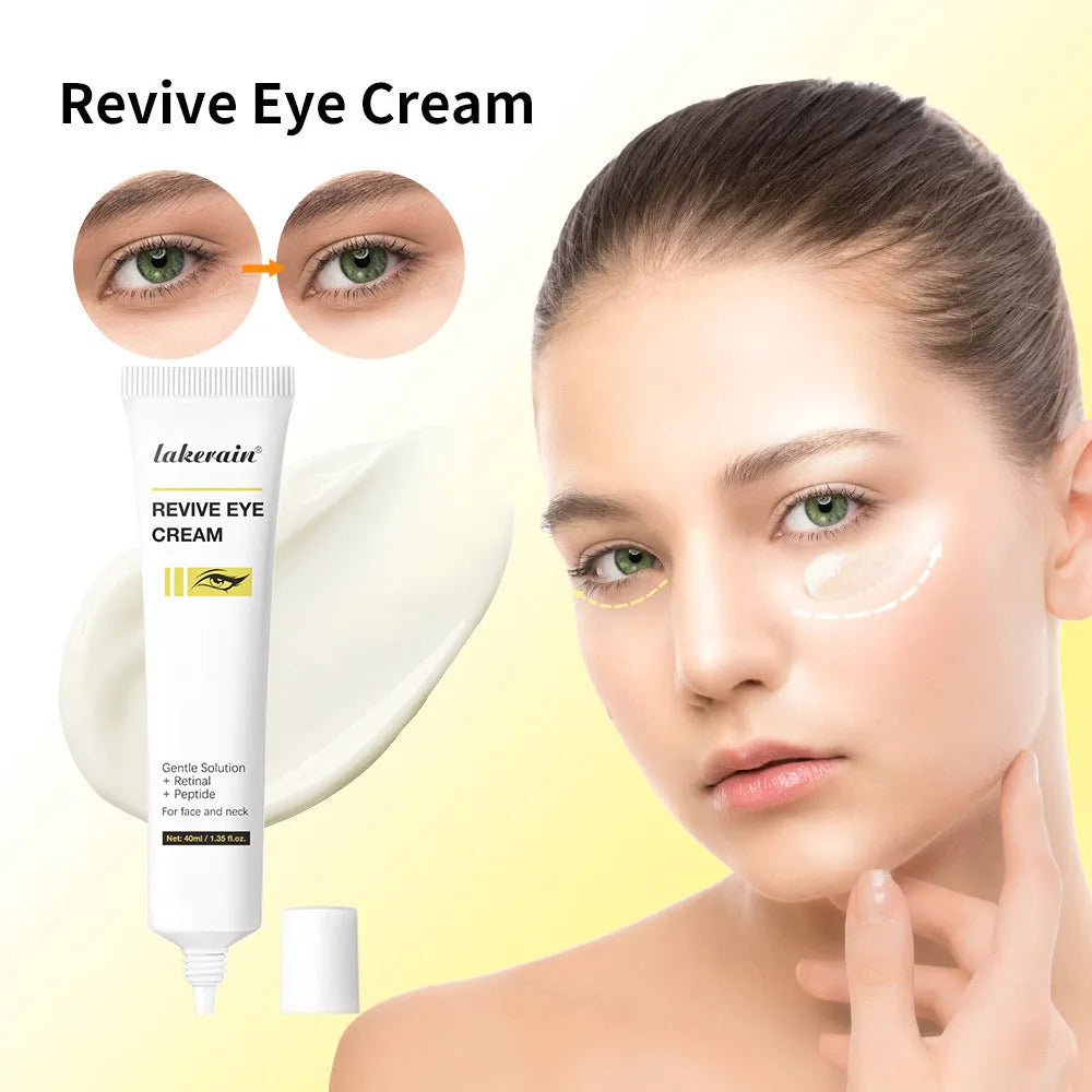 40ml bottle of retinol eye cream for treating dark circles and fine lines.