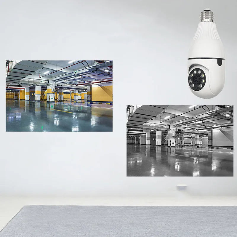 Minions wireless IP surveillance camera with wide-angle lens and dual light night vision