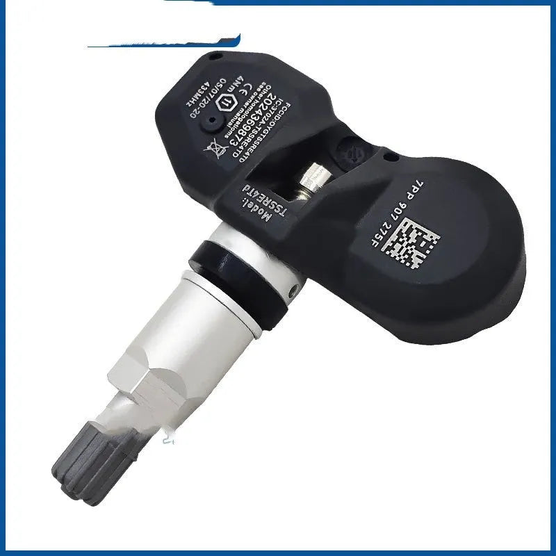 Black Audi tyre pressure monitor sensor for TPMS system replacement