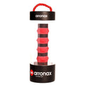 Silicone racquet hand rubber buckle in seven colours measuring 17.6cm by 6.4cm