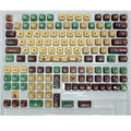 Capabala PBT MOA profile mechanical keyboard replacement keycap set with 130 keys