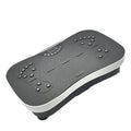 Multifunctional home power plate machine with remote control, black colour, for full body vibration fitness workout