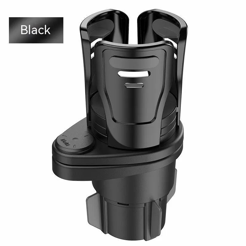 ABS plastic car cup holder modification in carbon fibre finish