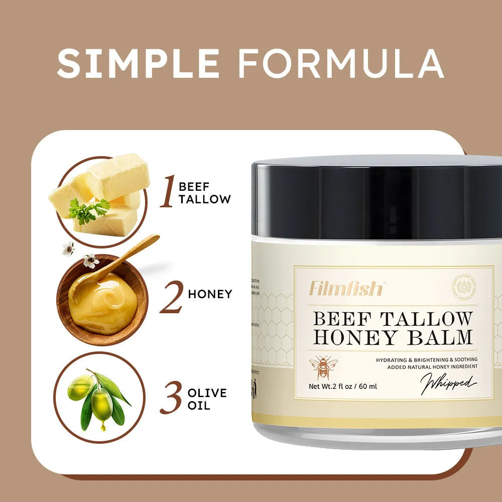 60ml honey moisturising body cream container for dry and normal skin hydration