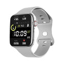 NEW Series 7 smart watch with NFC door access, 1.9-inch TFT HD screen, black silicone strap