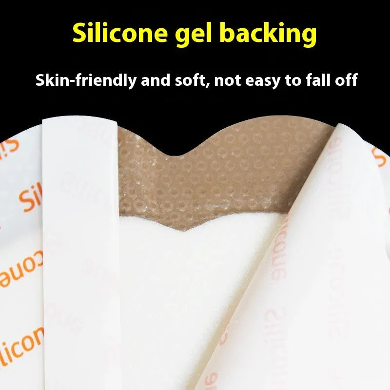 Large skin coloured silicone gel foam bedsore sticker for pressure sore prevention