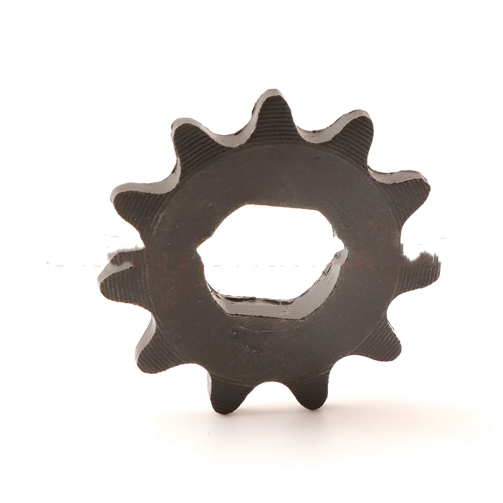 Motorcycle 11-tooth cast iron gear for 25H T8F chain reduction systems