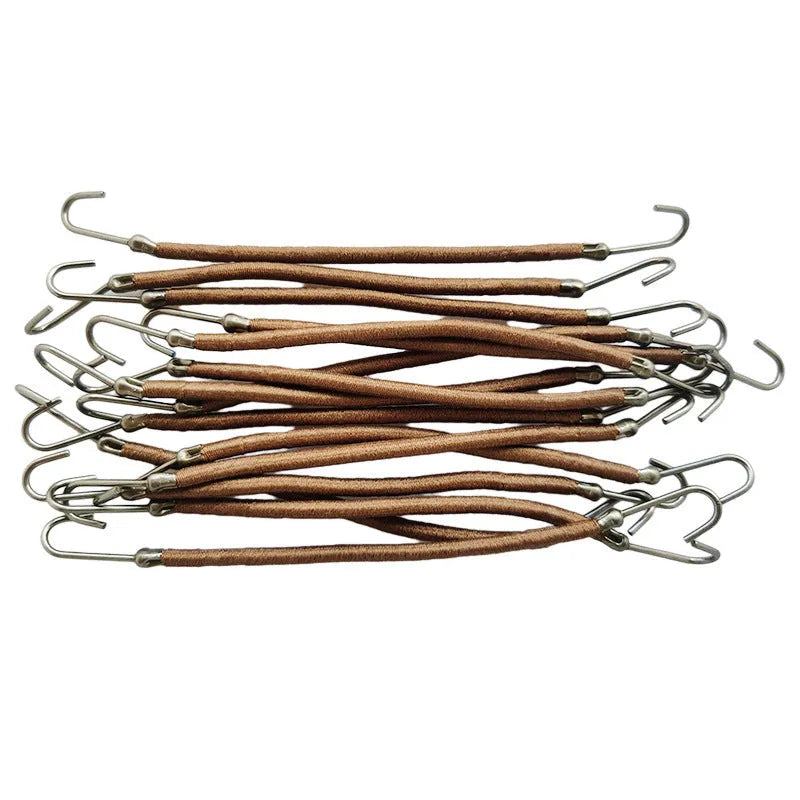 Wig double hook hair tool in solid colour with a double hook design