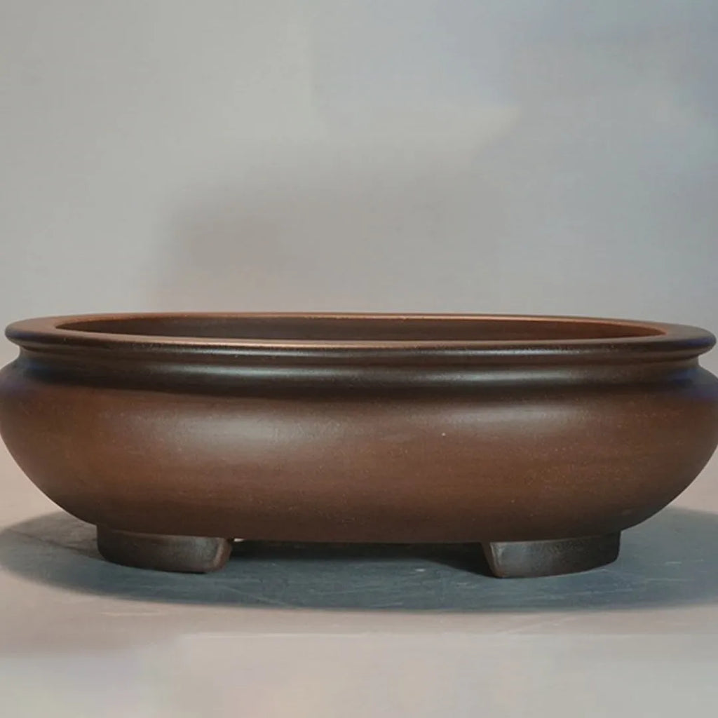 Handmade purple sand desktop flowerpot measuring 58x47x18cm with classical styling