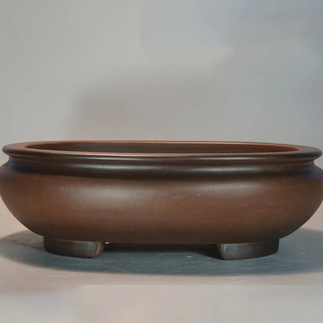 Handmade purple sand desktop flowerpot measuring 58x47x18cm with classical styling