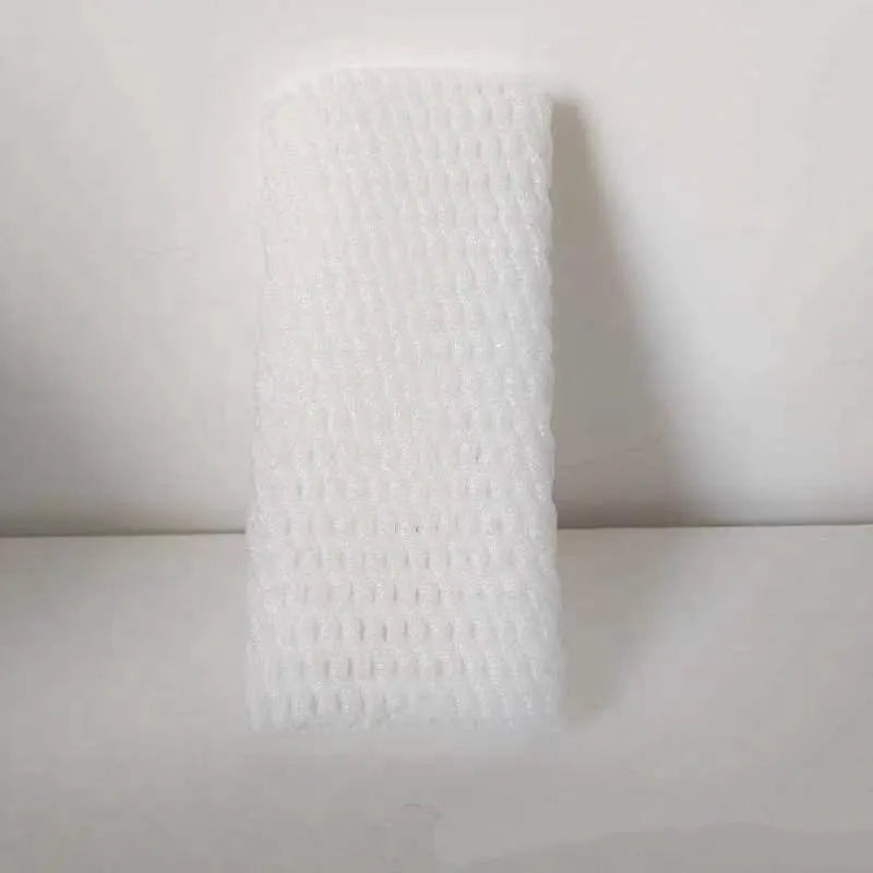 Ordinary white foam net protective case shown in various sizes for delicate items.