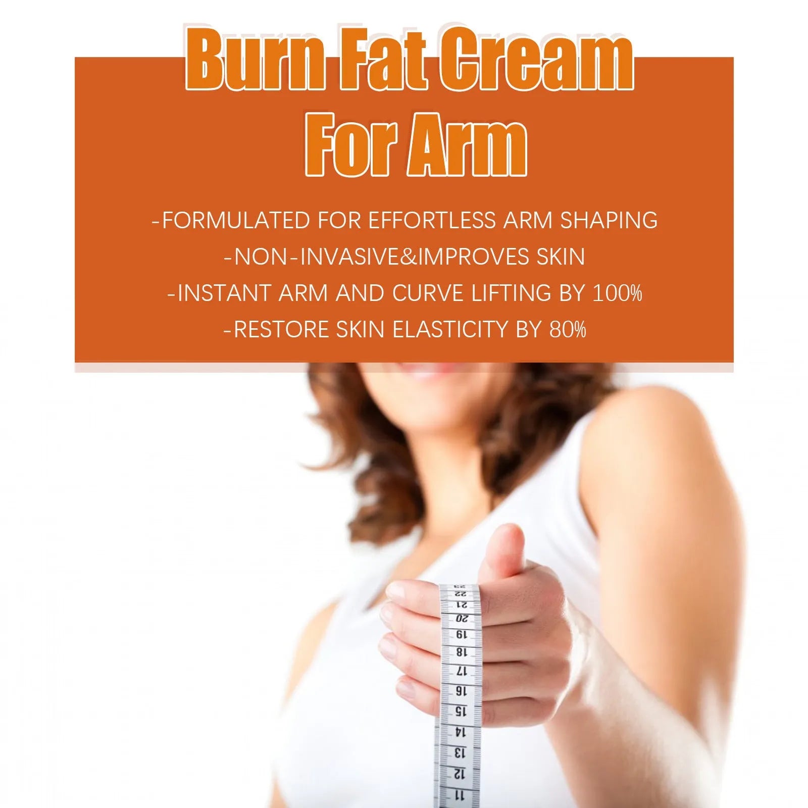 20g body care cream tube for arm firming massage with herbal extracts, 12.5 cm height