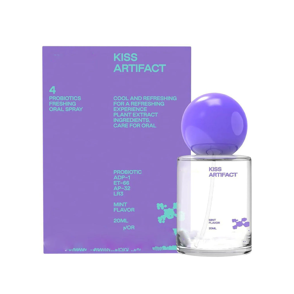 20ml oral spray bottle with probiotics for hydration and portable oral care